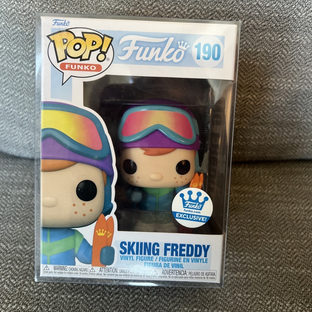 Funko POP! SKIING FREDDY Freddy Funko #190 Funko Shop Exclusive